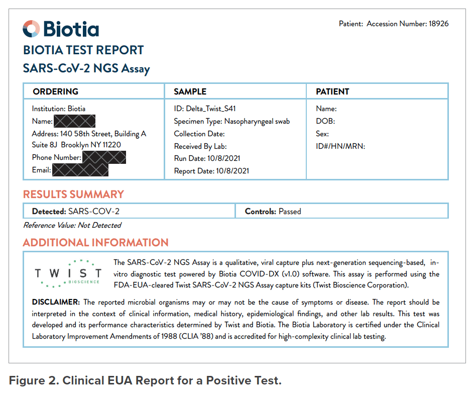 Informe de la prueba de Biotia