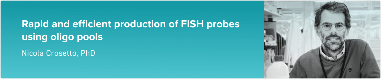 Producción rápida y eficaz de sondas FISH mediante grupos de oligonucleótidos con Nicola Crosetto