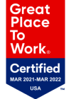 We’re proud to be a Great Place to Work-Certified™ company!